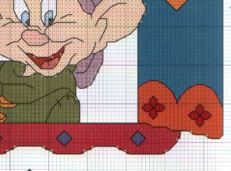 Schema punto croce Cucciolo 3